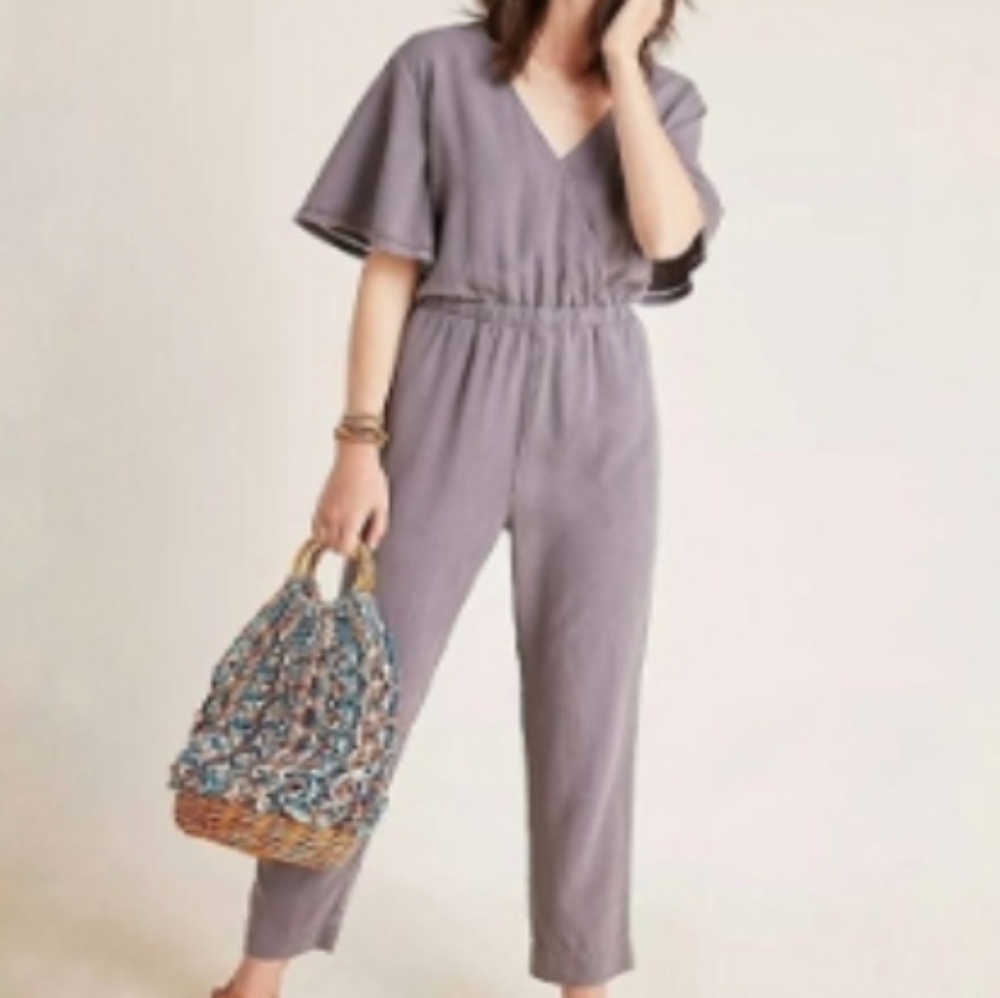 NWT Anthropologie Cloth & Stone sz M jumpsuit.